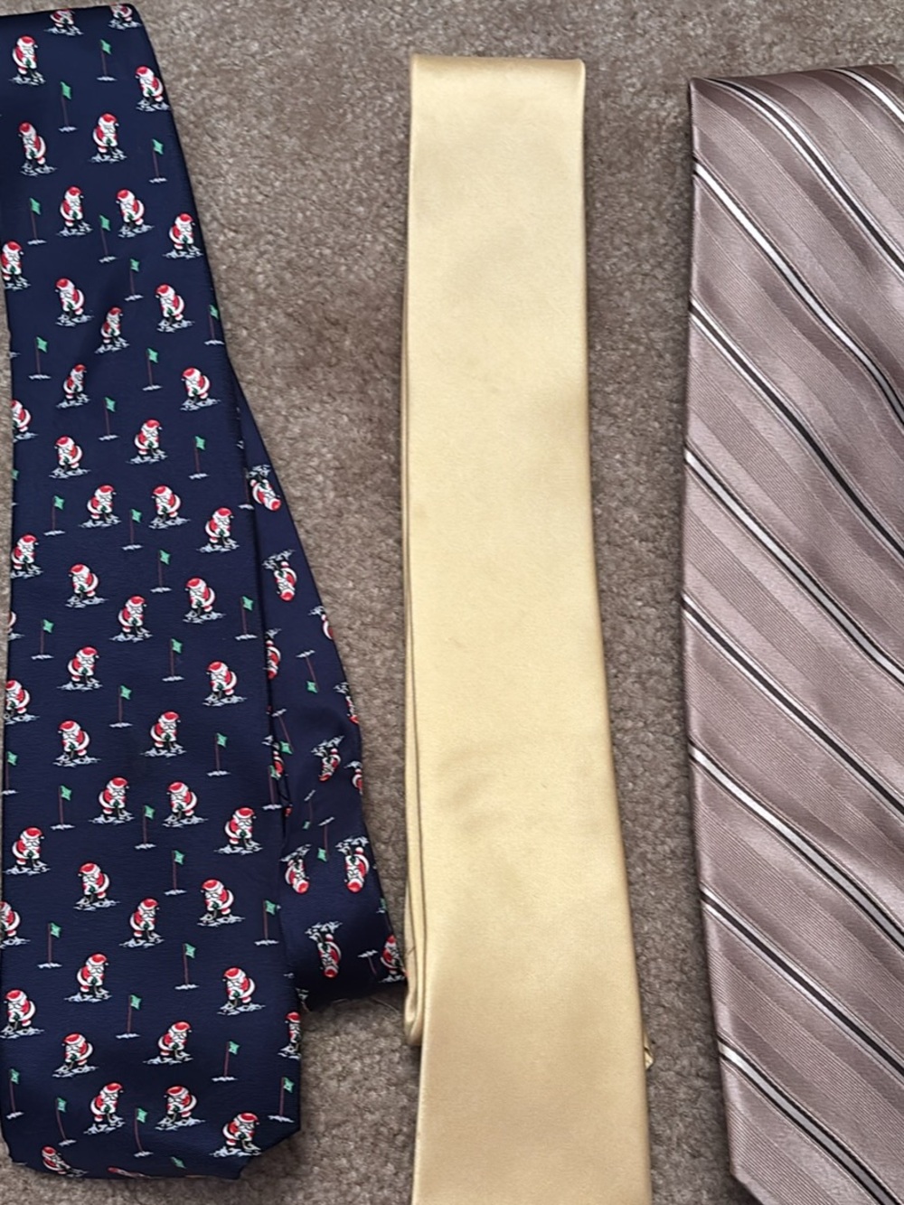 Men’s ties DKNY, Alynn, and Michael Kors